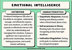 Definitions and Characteristics of Emotional Intelligence.  We don’t just listen, Alberta Online Counselling also helps you learn for a mentally and emotionally secure future.