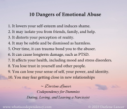 The DANGERS of emotional abuse